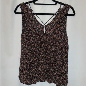 American Eagle Floral Tank
